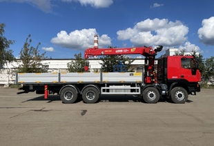 HONGYAN GENLYON SAIC-IVECO 8×4 (МРМ 40т) КМУ UMM 816T (8т)